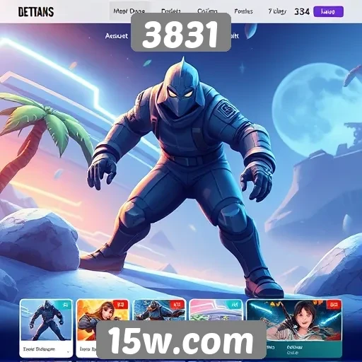 Tendências de design no site de jogos 3831